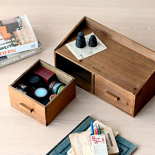 WOOD ミニチェスト