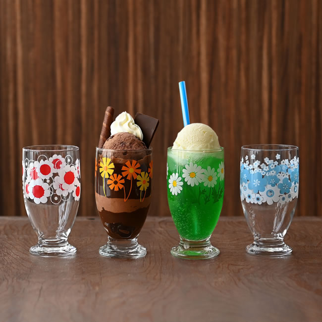 アデリアレトロ 台付きグラス | ゼネラルストア オルネ