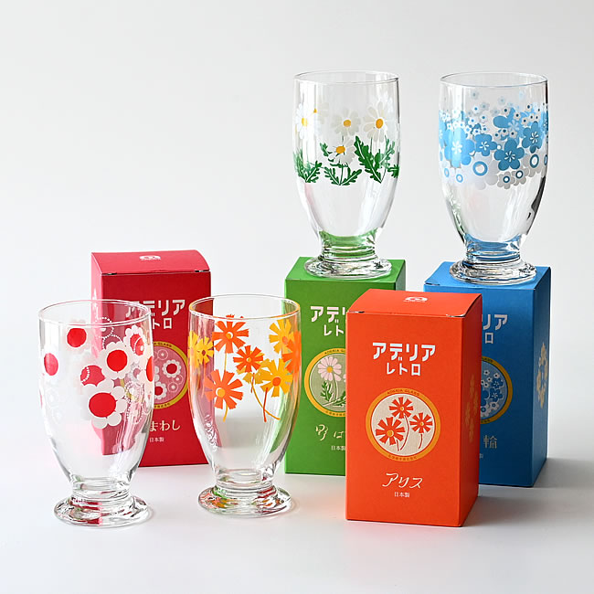 アデリアレトロ 台付きグラス | ゼネラルストア オルネ