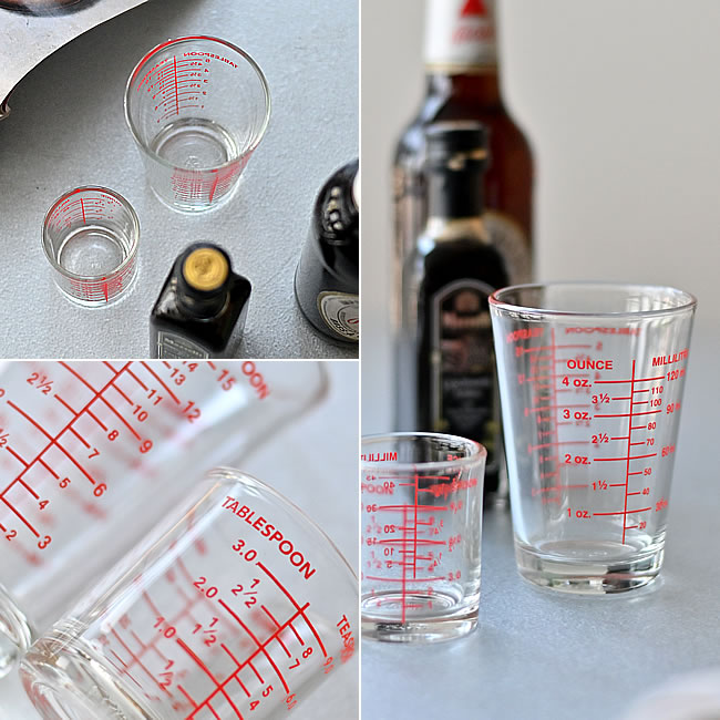  
4-UNIT メジャーリング グラス 