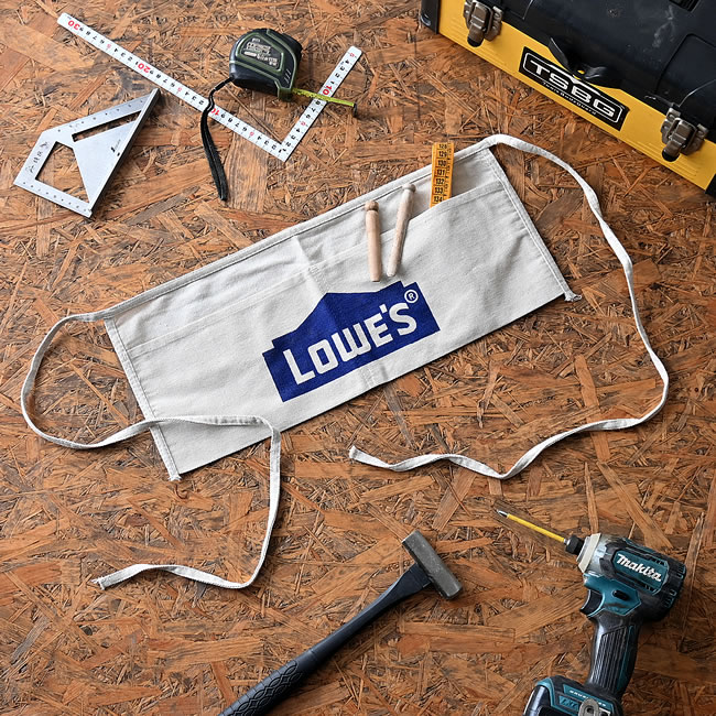  
LOWE'S ワークエプロン 