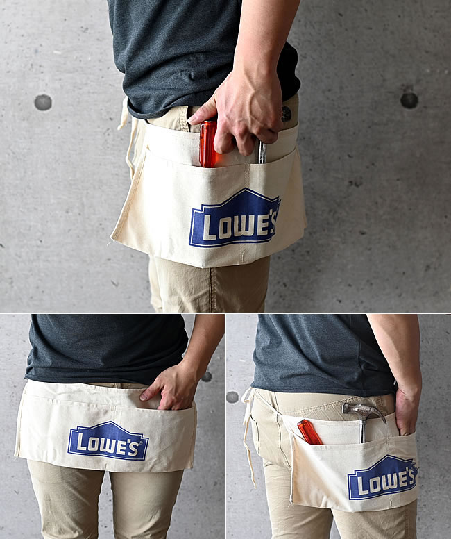  
LOWE'S ワークエプロン 