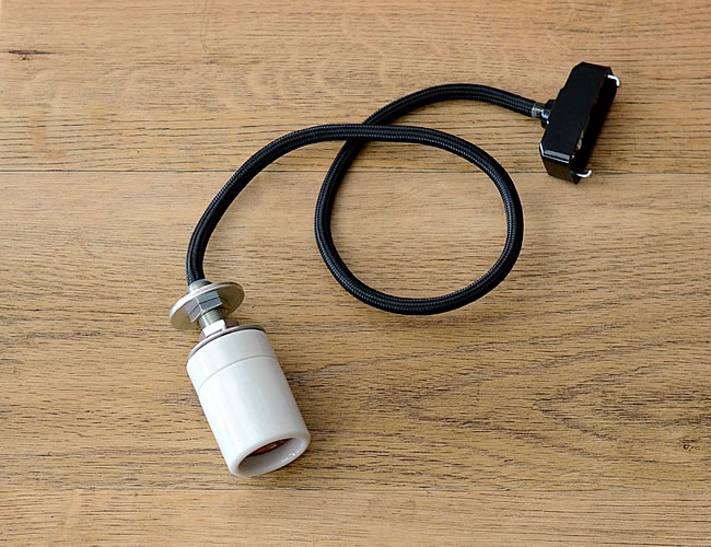 陶器ソケット ペンダントコード E26