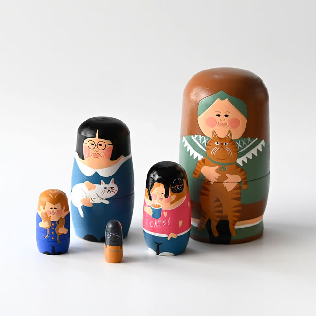  
NOOKs マトリョーシカ ねこLOVER  