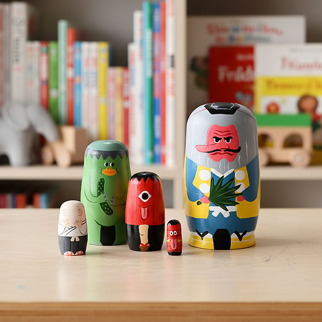 
日本の妖怪マトリョーシカ 