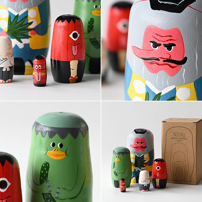  
日本の妖怪マトリョーシカ 