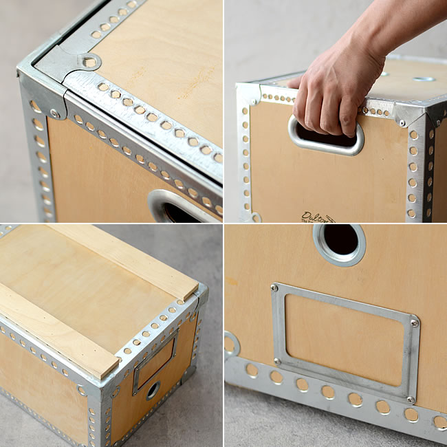 WOODEN コンテナボックス