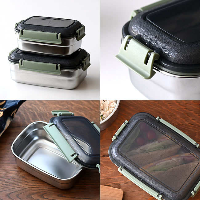 ステンレス フードコンテナ レクタングル
