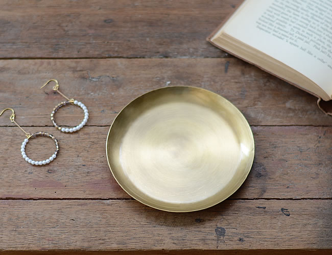 Brass 円形プレート ナチュラルインテリア 生活雑貨の通信販売 ゼネラルストア オルネ