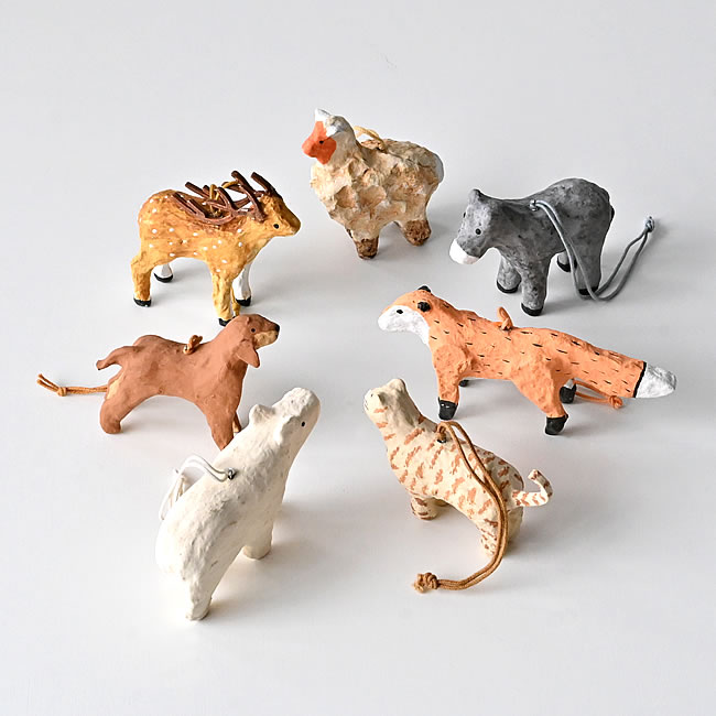  
ペーパーマッシュ オーナメント 