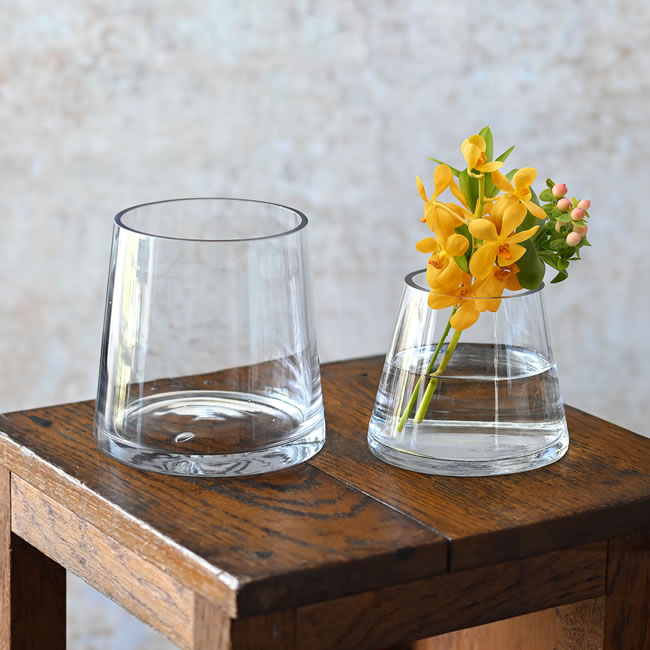  
トラペ ガラスベース 