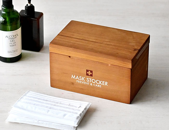 WOODEN マスクストッカー
