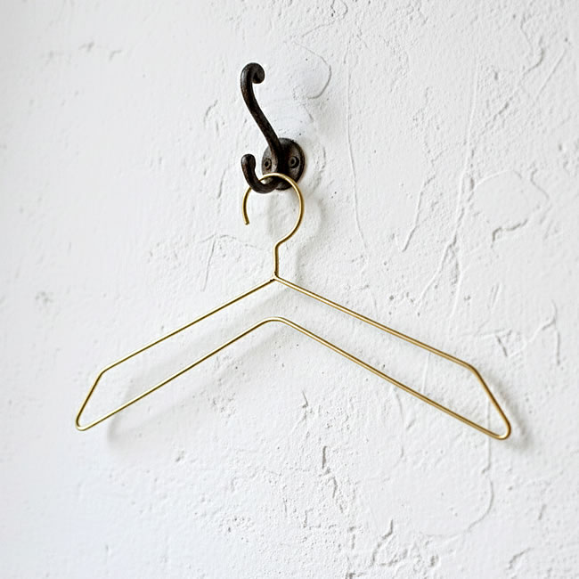  
BRASS ワイヤーハンガー 