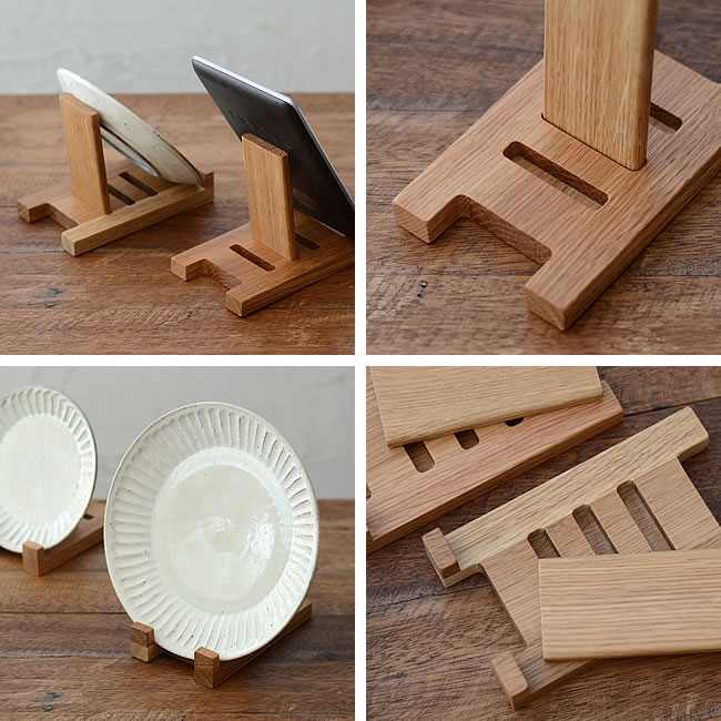  WOODEN ディスプレイスタンド 