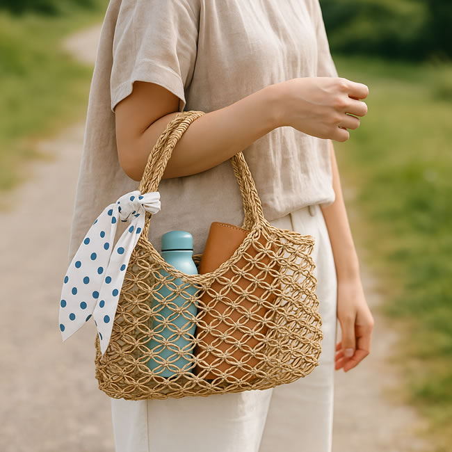  
JUTE トートバッグ 