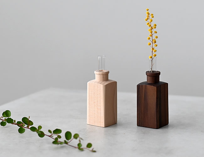 WOOD フラワーベース メディスン