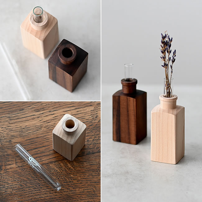 WOOD フラワーベース メディスン