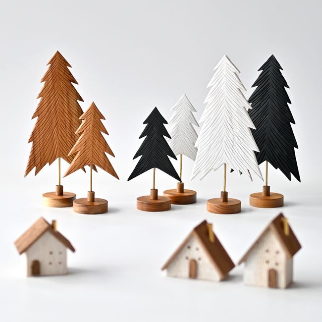  
Nordic ツリーオブジェ セット 