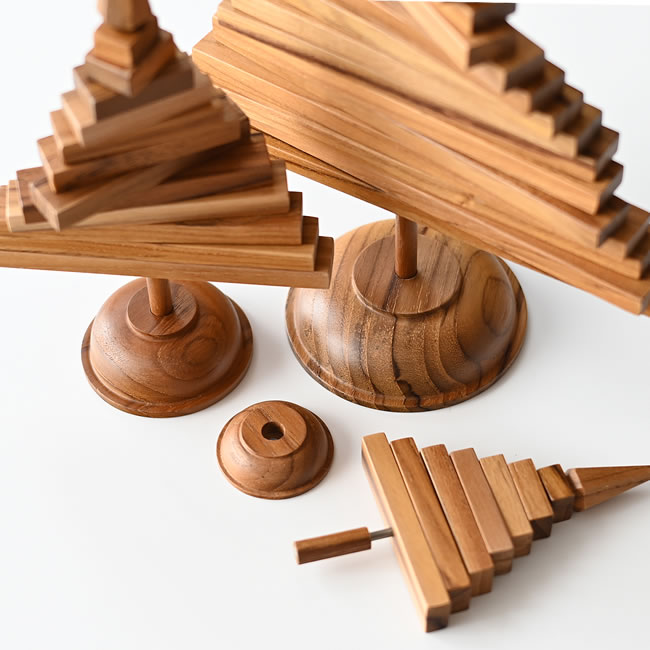 
Teak Wood レイヤーツリー 