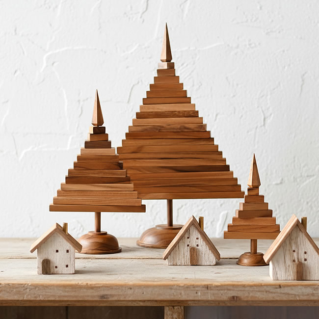  
Teak Wood レイヤーツリー 