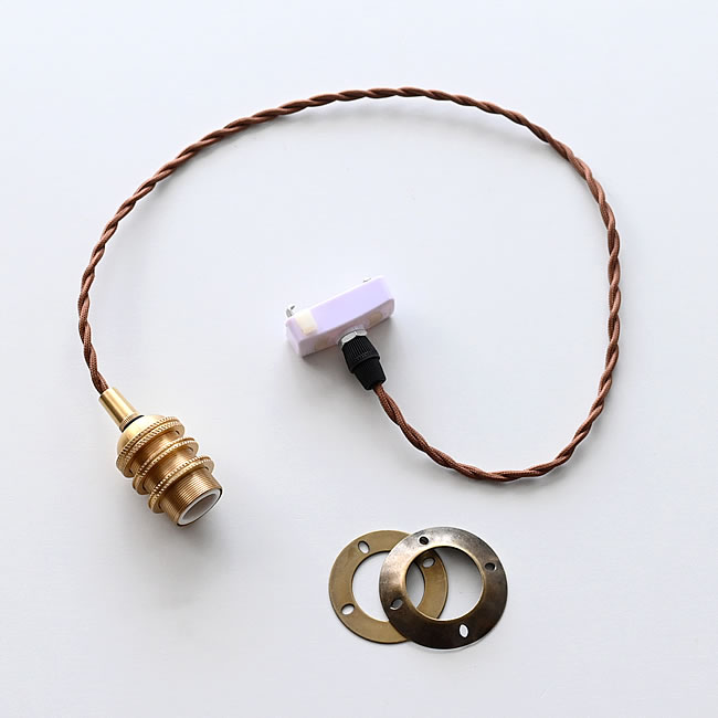 BRASS ソケットペンダント E17