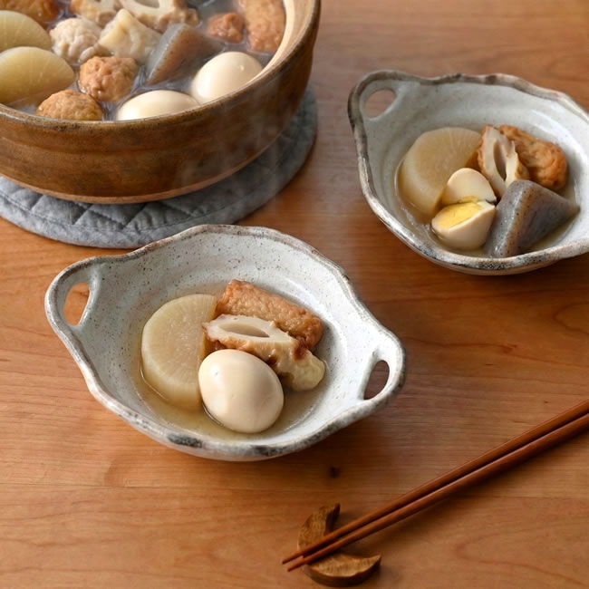 白唐津 両手付鉢｜土の表情を楽しむ小鉢｜ゼネラルストア オルネ