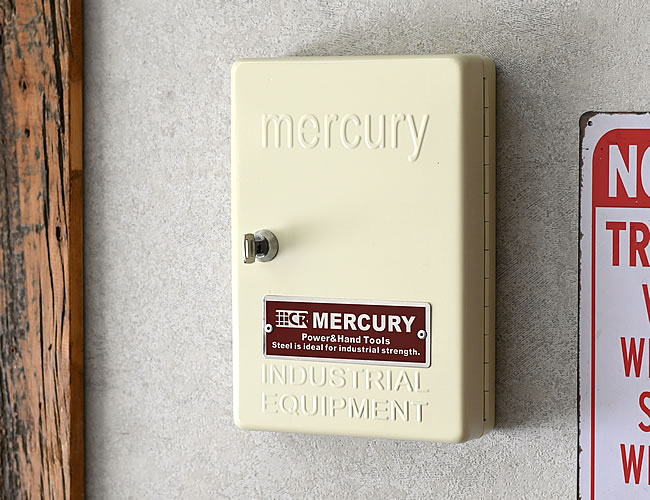 MERCURY キーキャビネット アイボリー
