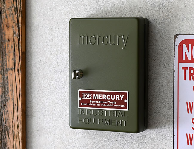 MERCURY キーキャビネット カーキ