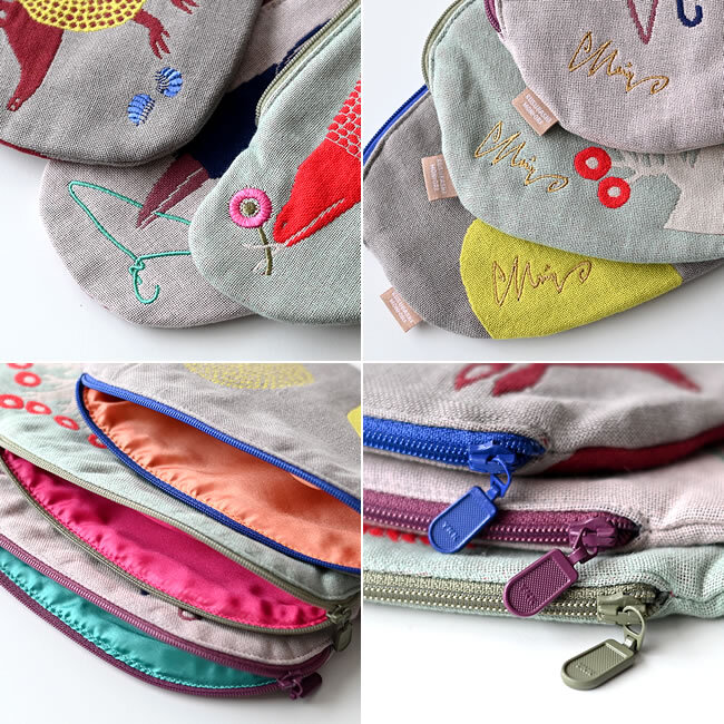  
morita MiW ファスナーポーチ ミューテッド 