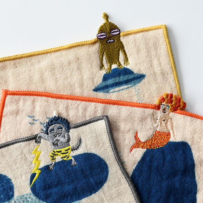  
morita MiW 小さなポケットハンカチ UMA 