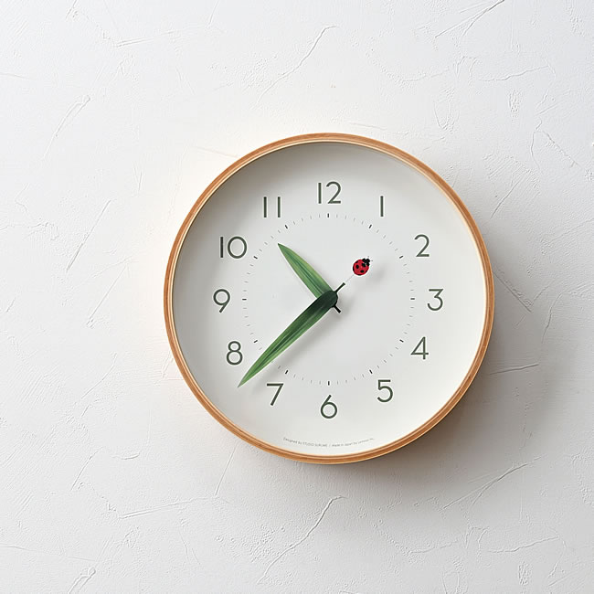 ゆきの　9/10まで とまり木の時計 てんとう虫 | ゼネラルストア オルネ