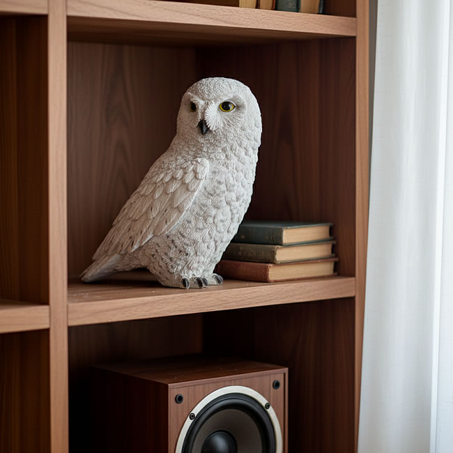  
リアルなフクロウの貯金箱 