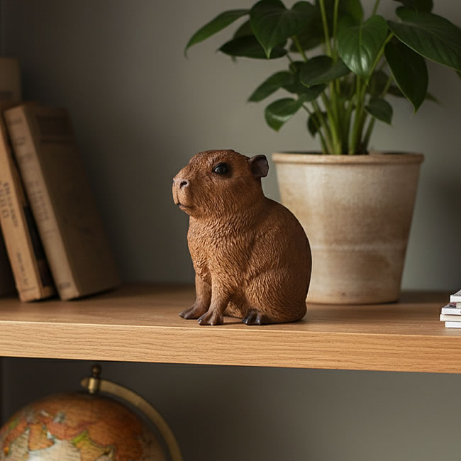  
リアルなカピパラの貯金箱 