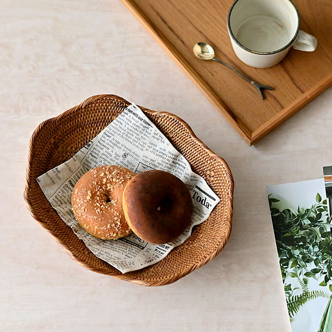  
アタ オーバルバスケット 