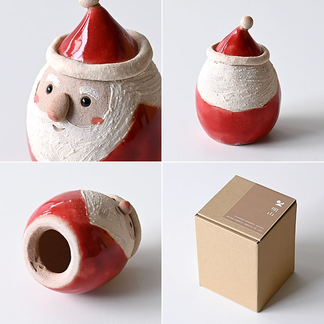  
信楽焼 ちびサンタ 
