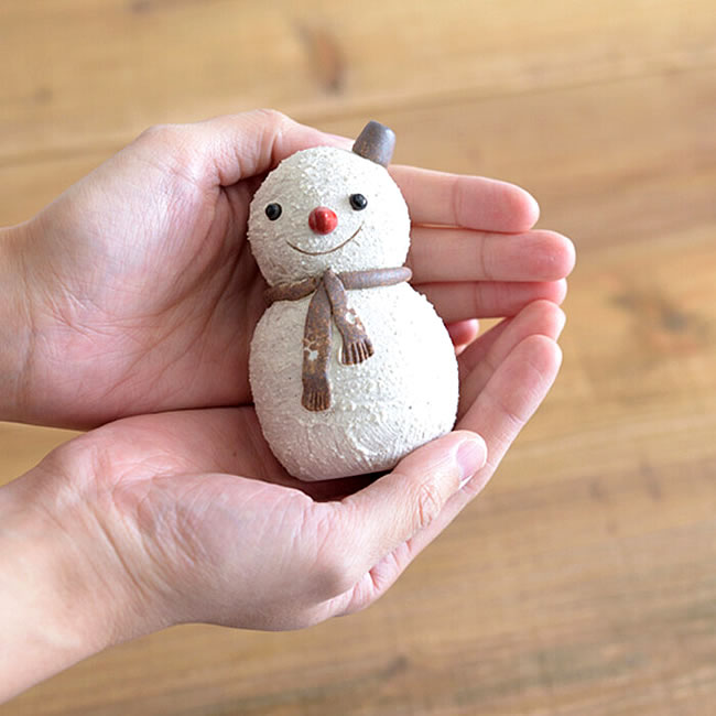  
信楽焼 ゆきだるま 