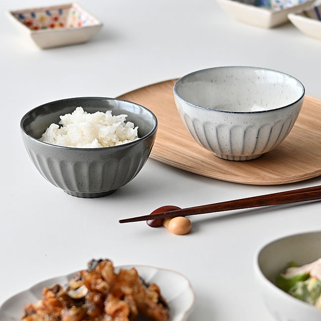 白灰窯 しのぎ茶碗 | ゼネラルストア オルネ