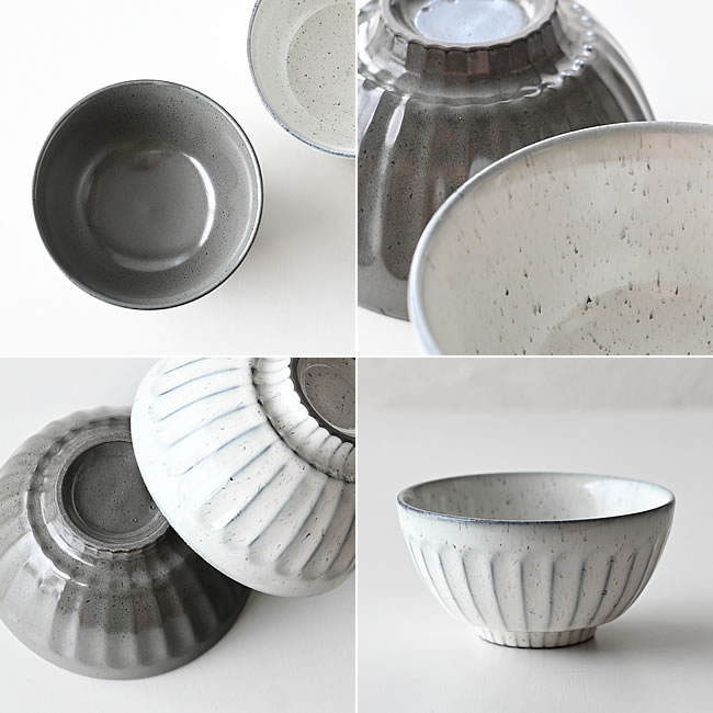 茶碗 白灰窯 しのぎ茶碗 | ゼネラルストア オルネ