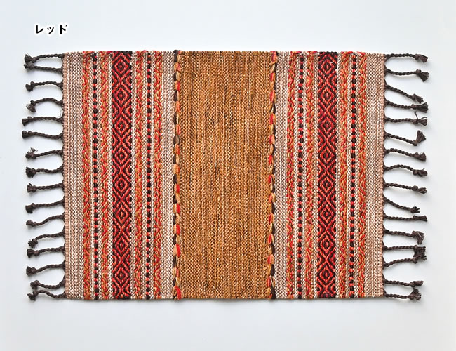 シェニール キリムマット 60×45cm
