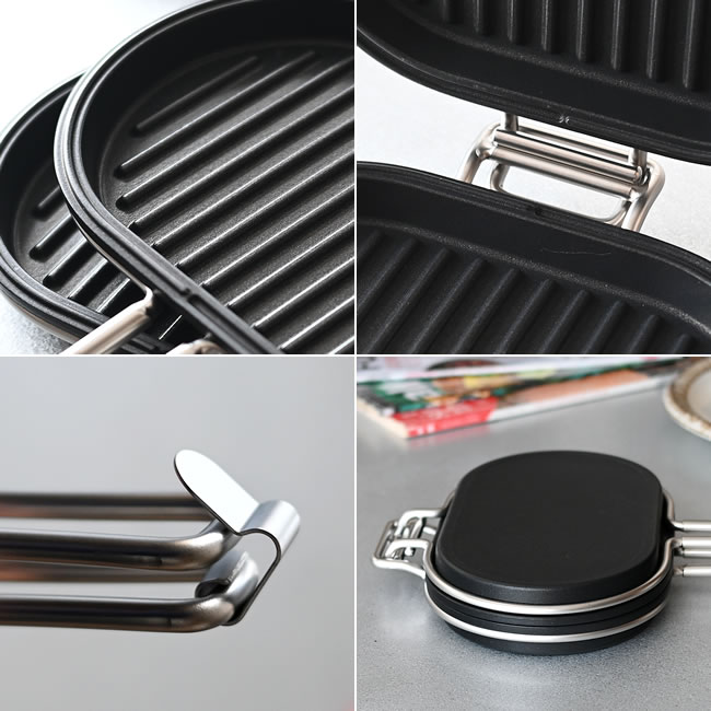 家事問屋パニーニパンの波型プレートや持ち手の細部