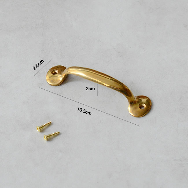  BRASS ポリッシュハンドル 