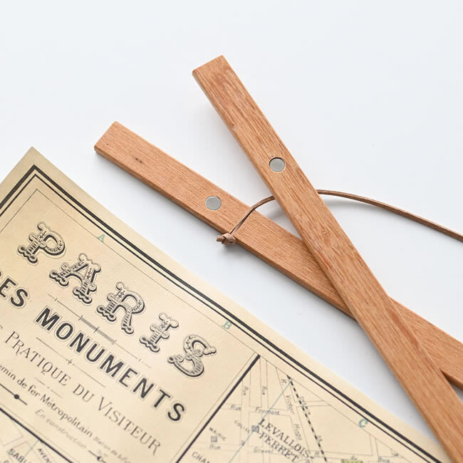 B.G.M Festival ポスター バインダー セット WOOD ポスターバインダー | ゼネラルストア オルネ