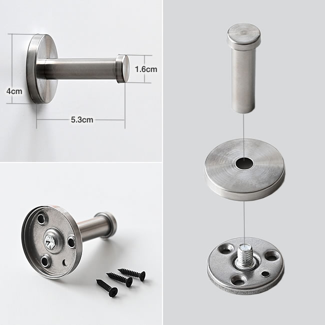 ゴルド、アンチーク風、ヨーロッパ産ウォールフック 【公式通販】