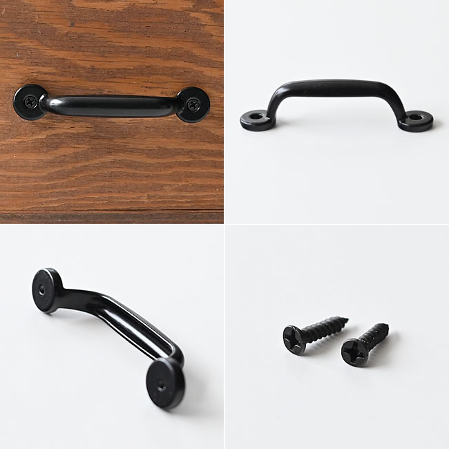  
メタルハンドル ブラック 