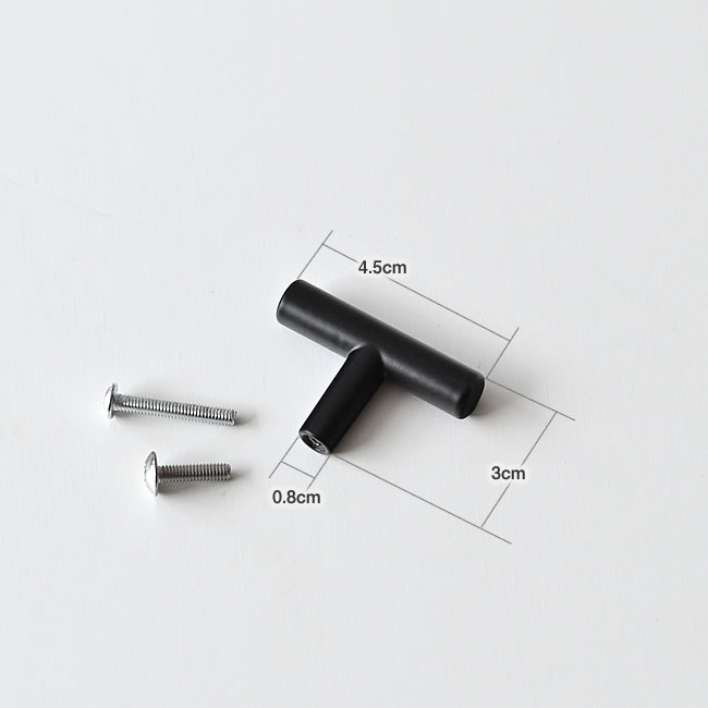  
T型ハンドル ブラック 