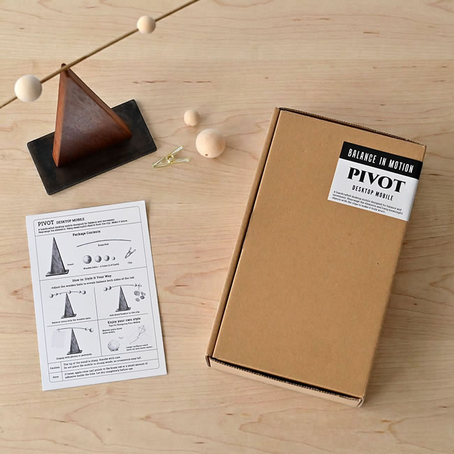  
専用ボックス入りPIVOTデスクトップモビール ギフト仕様 