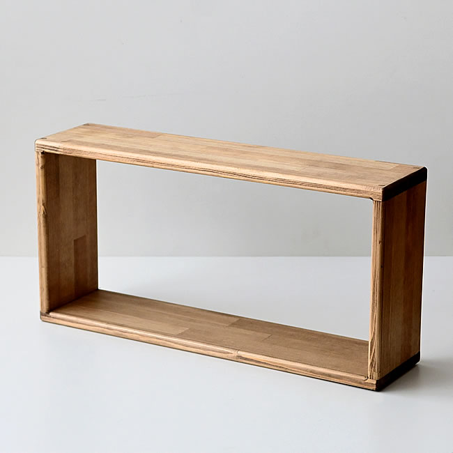 WOOD ボックスシェルフ レクト