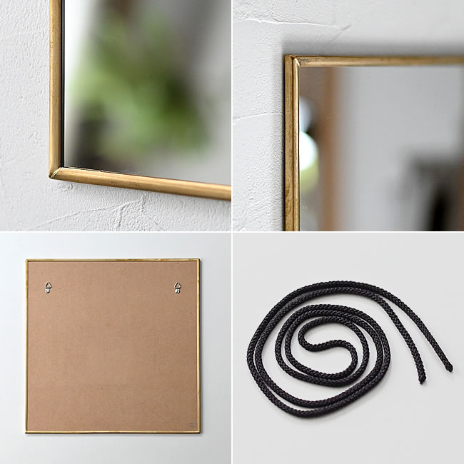  
オディエ ウォールミラー スクエア 