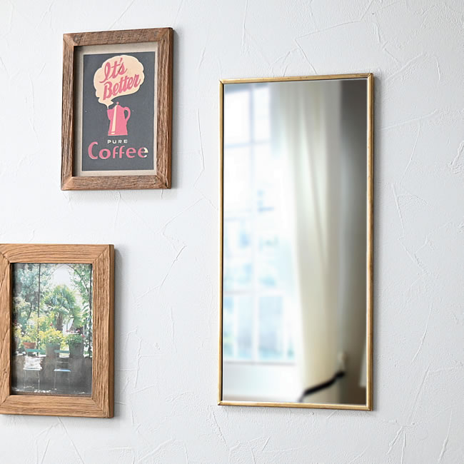  
オディエ ウォールミラー レクト 