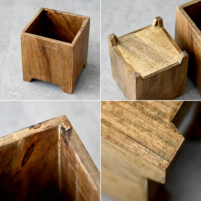 CUBE ウッドプランター